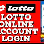lottery login my account
